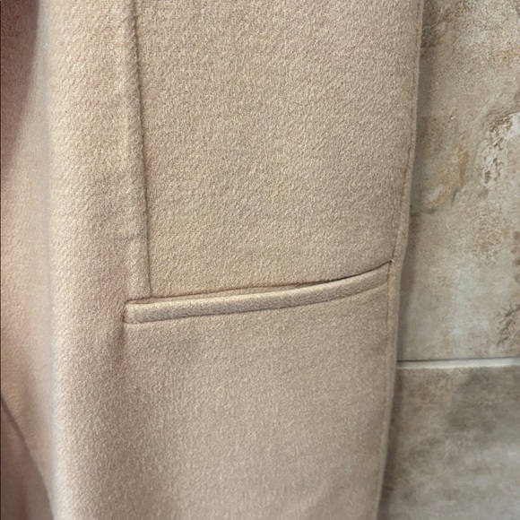 ZARA 2 PC outfit. Black Mini Dress Size L. + long beige sleeveless vest. Size M - Picture 8 of 12